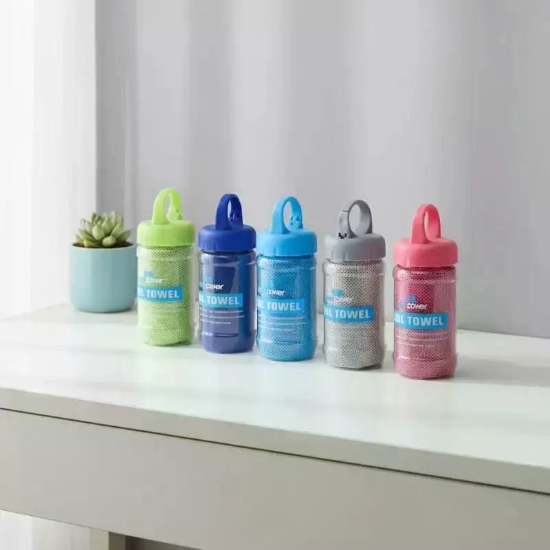 ผ้าขนหนูแห้งเร็วพร้อมขวดพกพา ด - Home Textiles Face Towel บทวิจารณ์และราคา