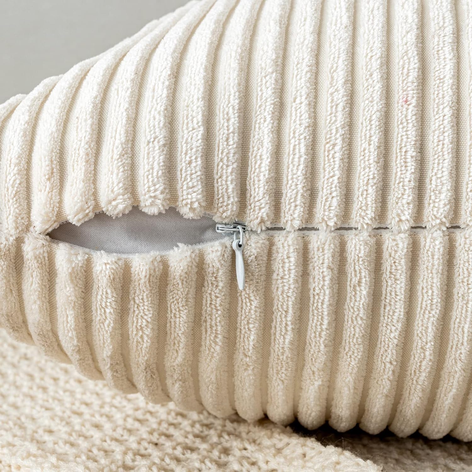 ปลอกหมอนอิงตกแต่งผ้าลูกฟูกนุ่ม - Pillow Insert 18X18 บทวิจารณ์และราคา