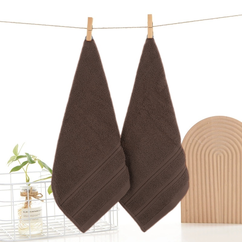 ผ้าเช็ดมือทรงสี่เหลี่ยมผ้าฝ้าย - Home Textiles Face Towel บทวิจารณ์และราคา