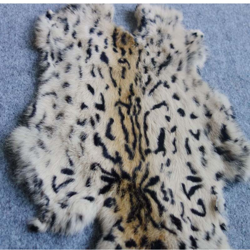 1Pc ธรรมชาติจริงกระต่าย Fur Le - Home Textiles Sale บทวิจารณ์และราคา