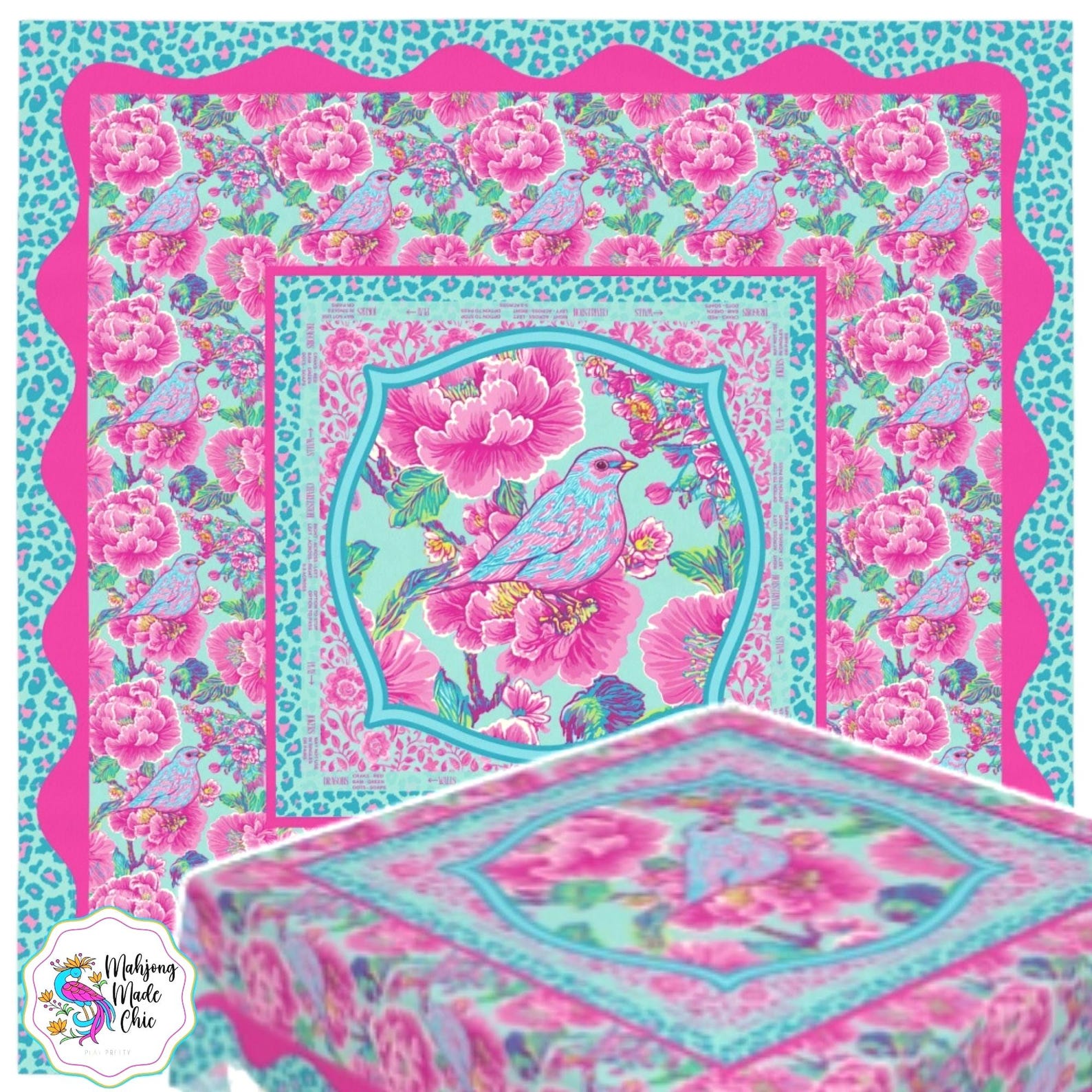 ผ้าปูโต๊ะสี่เหลี่ยมสำหรับคู่มื - Home Textiles Direct บทวิจารณ์และราคา