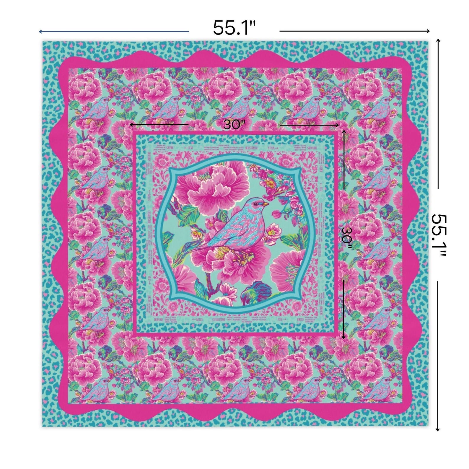 ผ้าปูโต๊ะสี่เหลี่ยมสำหรับคู่มื - Home Textiles Direct บทวิจารณ์และราคา