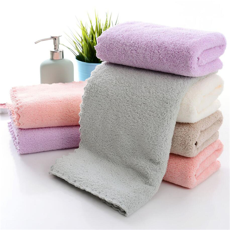 ผ้าขนหนูนุ่มอาบน้ําซักผ้าทําคว - Home Textiles Face Towel บทวิจารณ์และราคา