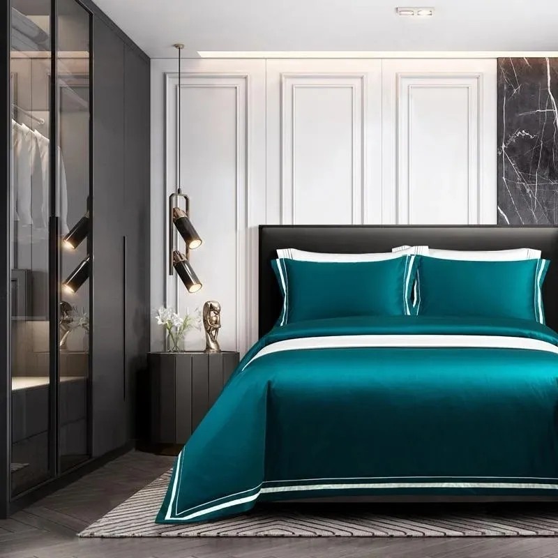 ชุดปลอกผ้านวมผ้าฝ้ายอียิปต์100 - Home Textiles Premium บทวิจารณ์และราคา