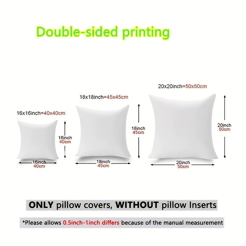 ปลอกหมอนคริสต์มาส 2 ชิ้น ขนาด  - Pillow Insert 18X18 บทวิจารณ์และราคา